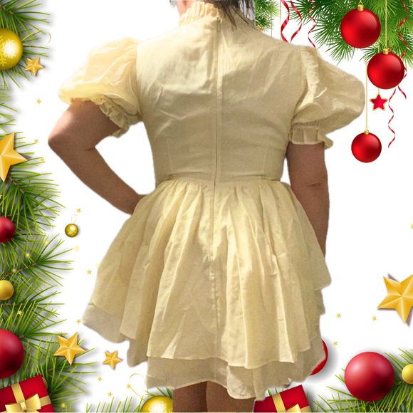 RARE Sample Selkie Portrait of a Lady dress in “Dijon” - Picture 2 of 5